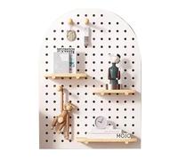 Pegboard Organizer Kit - Versatile Wall Mount Display System for Home, Office & Garage Organization