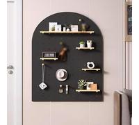 Pegboard Organizer Kit - Wall Mounted Storage Solution for Bedroom and Study, Space-Saving Design for Clutter-Free Spaces