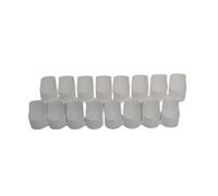 Pegboard Paint Pot Holder, Compatible with IKEA SKADIS, Compatible with Vallejo/Army Painter Paint Brand, 8 Pots/Rack, Max 25mm O.D. Bottles (2, Black/White) (White)