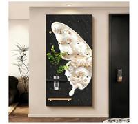 Pegboard Wall Organizer Panels, Solid Wood Wall Mounted Display Shelf Storage Kit for Garage, Kitchen, Living Room, Office