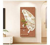 Pegboard Wall Organizer Panels, Solid Wood Wall Mounted Display Shelf Storage Kit for Garage, Kitchen, Living Room, Office