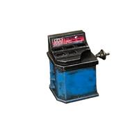 Pegciuho 1/64 Scale Model of A Tire Balancer - Workshop Decoration, Simulated Collection, Machine, Blue Distressed