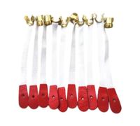 Pegciuho 10 Piano Straps, Repair Tool Accessories, Spare Parts, Standard Strap, Small Parts, white