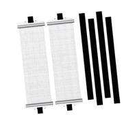 Pegciuho 2-Piece Snare Wire Set with Straps And Accessories. Made of PP Material for Sound, Ideal for Jazz Bands, Music Lessons, And Home Use, Black