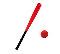 Pegciuho 21.26 Inch Lightweight Interactive Foam Baseball Set for Kids for Park Exercise, red