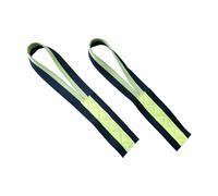 Pegciuho 2pcs Weightlifting Straps, Gym Wrist Wraps, Wrist Straps, Weight Lifting Straps, Grip Support, for Gym, Black Yellow