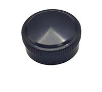 Pegciuho 3 Pieces Tension Adjustment Knob Replacement Cap for Reel with Two Sealing Washers Suitable for Protecting From Dust E, Black