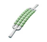Pegciuho 3 Row Foldable Hand Massage Roller, Ergonomic Design Accessory for The, 46 X 9 Cm, Green