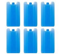 Pegciuho 6 Pack Ice Blocks, Leakproof Rectangular Lightweight Freezer Ice Packs, Lunch Boxes, Portable Coolers for Picnic, Hiking,