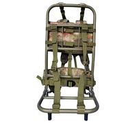 Pegciuho 60kg Heavy Duty Frame Backpack,Portable Folding Bag Frame Sturdy And Practical for Outdoor Activities,Camping Equipment, Green