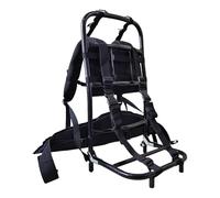 Pegciuho 60kg Heavy Duty Frame Backpack,Portable Folding Bag Frame Sturdy And Practical for Outdoor Activities,Camping Equipment, Black