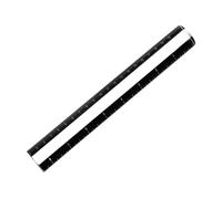 Pegciuho 8.7-inch Acrylic Ruler, 2X Magnification, Versatile Aid for The Visually Impaired