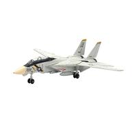 Pegciuho Aircraft Model Kit to Assemble Fighter Jet Model Assemblable Airplane Collection Educational Toy to Build in Law Material, F14
