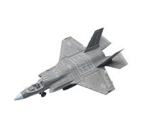 Pegciuho Aircraft Model Kit to Assemble Fighter Jet Model Assemblable Airplane Collection Educational Toy to Build in Law Material, F35