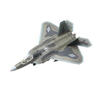 Pegciuho Aircraft Model Kit to Assemble Fighter Jet Model Assemblable Airplane Collection Educational Toy to Build in Law Material, F22
