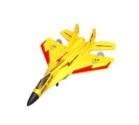 Pegciuho Airplane Glider Remote Control Plane Flying Model Outdoor Toy Lightweight Night Light Sturdy Structure Suitable for Kids Adults Parties Home Play, Yellow