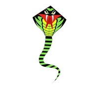 Pegciuho Beach Snake Single Line Flying Toy with Realistic Design Easy to Fly Suitable for Adults Activities, 1.15mx1mx14m