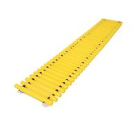 Pegciuho Bridge Balance Board Balance Path Sensory Stepping Training Equipment Children Lightweight Material Suitable for Interactive Play, yellow