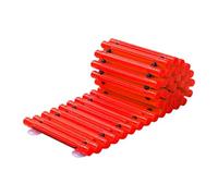 Pegciuho Bridge Balance Board Balance Path Sensory Stepping Training Equipment Children Lightweight Material Suitable for Interactive Play, red