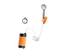 Pegciuho Camping Shower Shower Head Electric Water Pump with Powerful Motor Suitable for Hiking Camping, 3 Speed Shower