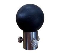 Pegciuho Cello Support Pin Stopper with Cylindrical Base Double Bass Support Pin Stopper Protector Portable Rubber Ball Clamp Anti Slip Tightening Screw