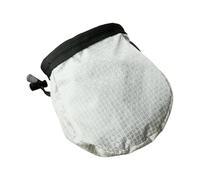 Pegciuho Chalk Carry Bag with Belt And Storage for Disc Golf, Silver