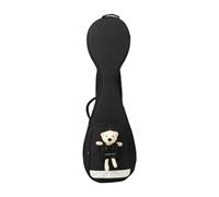 Pegciuho Chinese Lute Case,Pipa Carrying Case,41 Inch with Adjustable Straps,Side Handle Travel Waterproof Large Front Pocket Backpack, black