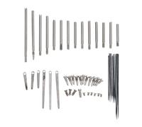 Pegciuho Clarinet Repair Set Clarinet Maintenance Repair Tools Accessory Spring Leaf Screws Kits Repair Tool Parts Metal Suitable for Clarinet DIY