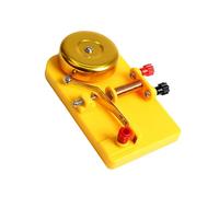 Pegciuho Electric Bell Experiment Physics Science Learning Lab Tool Circuit Board Electromagnetism Elementary Electronics Teaching Instrument Copper Wire Porta