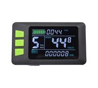 Pegciuho Electric Bike Display P3C Control Panel Dashboard 5 Pin Accessories
