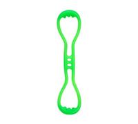 Pegciuho Figure 8 Resistance Band for Arm Exercises, Stretching, Pilates Fitness Bands, Green