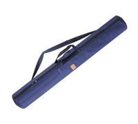 Pegciuho Fishing Rod Storage Bag, Rod Protector with Handles, 120cm Folded Fishing Rod Storage Bag for Fishing Box, Gloves, blue