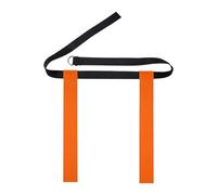 Pegciuho Flag Football Belt, Rugby Tag Belt, Adjustable Flag, for Team Training, Competitions, Sporting Events, Youth, Orange