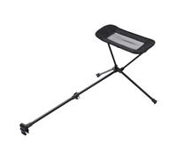 Pegciuho Foot Support for Folding Beach Chair, Adjustable From 45 to 74 Cm, Practical Accessory, Black