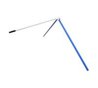 Pegciuho Football Kicking Tee Rugby Training Support Adjustable Holder for Beginner, Blue White