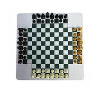 Pegciuho Four Player Chess Board Game with, color to 3, Four-player Chess