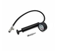 Pegciuho Gearbox Leak Gearcase Pressure Test Kit Hand Pump Gauge Multiple Adapters Oil Leak Inspection Metal Rubber Suitable for Boat Technicians Repair Maintenance, style to 1