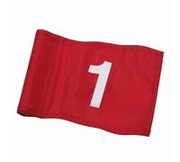 Pegciuho Golf Flag Pole Golf Flag Putting Green Flag Practice Flag Cloth Construction With Stitched Edges And Sleeve Mount Suitable for Training Greens, color to 1