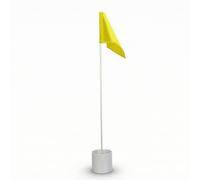 Pegciuho Golf Putting Green Flag Cup Hole Set With Flagpole Training Target Practice Cup Putting Pole built in drainage for damp days on the green suitable for