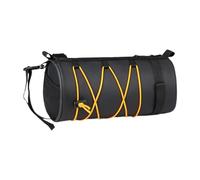 Pegciuho Handlebar Bag, Easy Installation, Waterproof, Rollable, Front-mounted, for Outdoor Cycling Trips, Orange
