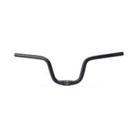 Pegciuho Handlebar Classic Swept Back Bar Ergonomic Curved Bar Folding Aluminum Alloy Construction Smooth Matte Surface with Aligned Grip Marks suitable for, 25.4 580mm Handlebar, style to 2