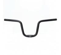 Pegciuho Handlebar Classic Swept Back Bar Ergonomic Curved Bar Folding Aluminum Alloy Construction Smooth Matte Surface with Aligned Grip Marks suitable for, 25.4 580mm Handlebar, style to 1