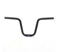 Pegciuho Handlebar Classic Swept Back Bar Ergonomic Curved Bar Folding Aluminum Alloy Construction Smooth Matte Surface with Aligned Grip Marks suitable for, 25.4 580mm Handlebar, style to 3