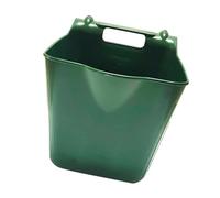 Pegciuho Hanging From The Horse, Suitable for Goats And Dogs. Versatile, Lightweight, Made of Reinforced PP, with Graduations, 14L