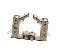 Pegciuho Hydraulic Bridge Kit Educational Toy Wooden Experiment Technical Model to Promote Technical Understanding in Students