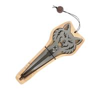 Pegciuho Jaw Harp Made of Stainless Steel, Wind Instrument Accessory, Musical Instrument, Wolf