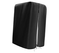 Pegciuho Lightweight Weight Rack Cover with Zipper, Black Cover for Pull-Up Bar