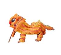 Pegciuho Lion Puppet Toy Handcraft Traditional Chinese String Puppet Handmade Soft Suitable for Souvenir Gift And, Yellow