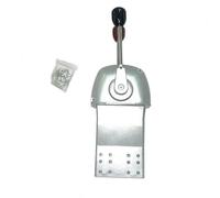 Pegciuho Marine Throttle Control Device Boat Gear Lever With Stainless Steel Build And Classic Lever Style For Effortless Throttle Adjustment Suitable For Deck Mounting