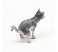 Pegciuho Miniature Canine Figure Dog Figurine Pet Model Animal Sculpture Diorama Accessory With Expressive Pose For Model Scenes Streets Parking Lots, style to 2